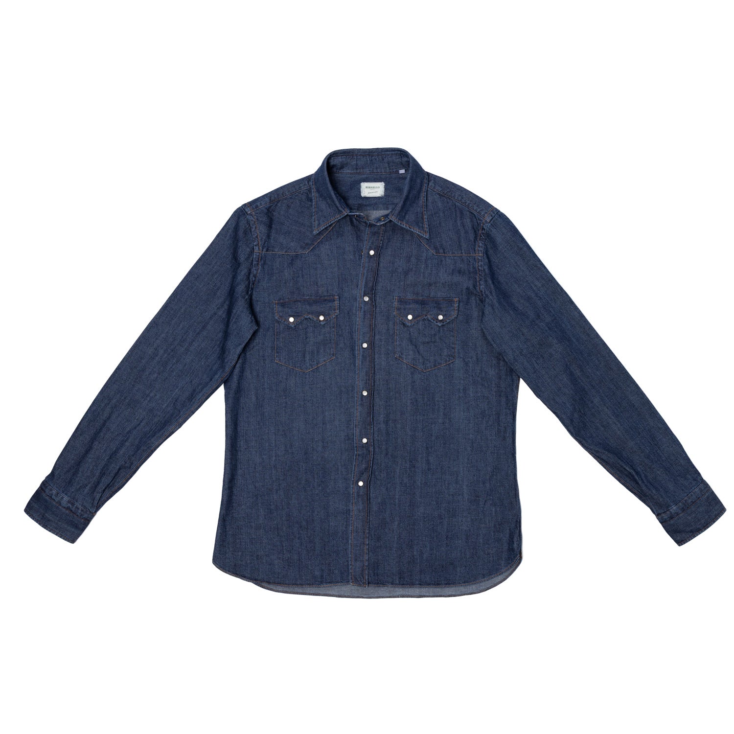 Exclusively for Michael Jondral: Shirt "Italian Western" made of Japanese Cotton-Denim - Linea Passion